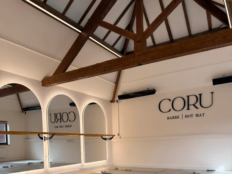 Coru Barre and Hot Pilates pilates studio in Gloucester City Centre