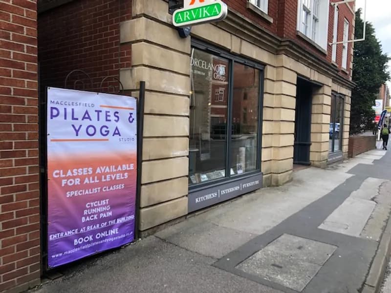 Macclesfield Pilates and Yoga Studio. And Variety Fitness pilates studio in Macclesfield City Centre