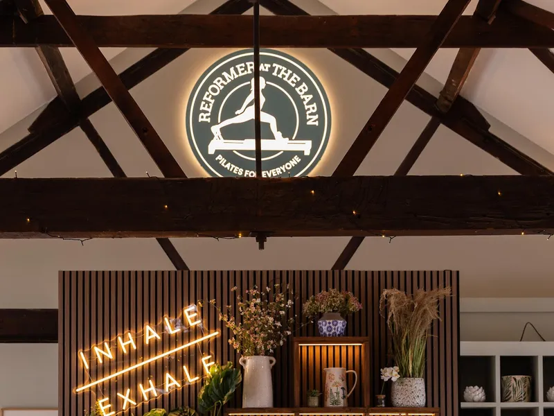 Reformer At The Barn pilates studio in Trumpington