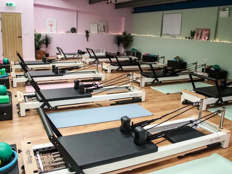Reformer Pilates Group and 1-2-1 Classes by Bottoms up fitness posture pilates studio in Plymouth City Centre